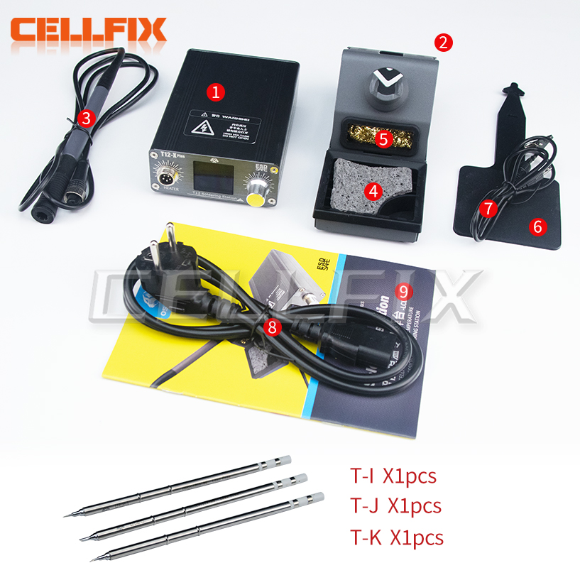Electronics Repair Plus - Estação de solda oss T12-X plus,