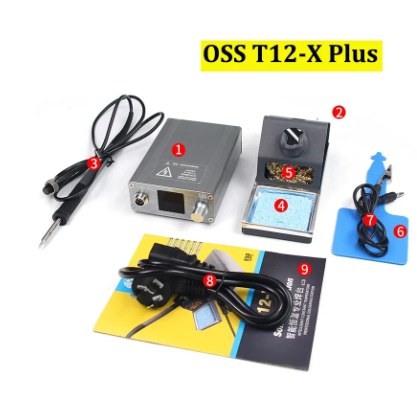 Electronics Repair Plus - Estação de solda oss T12-X plus,