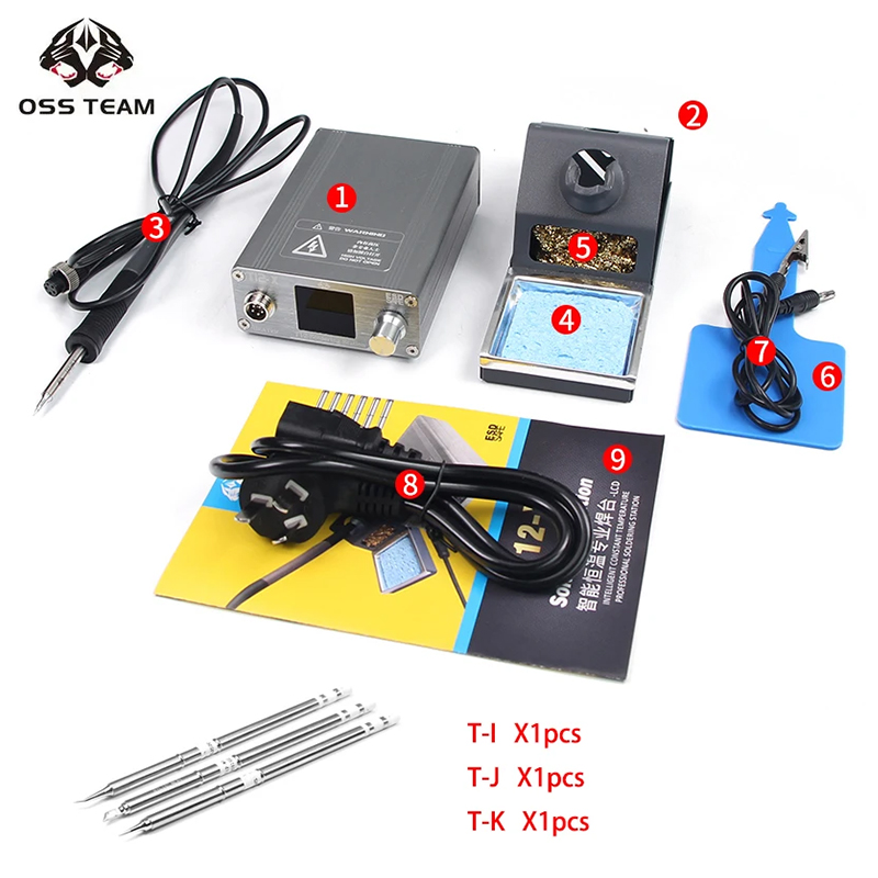 Electronics Repair Plus - Estação de solda oss T12-X plus,