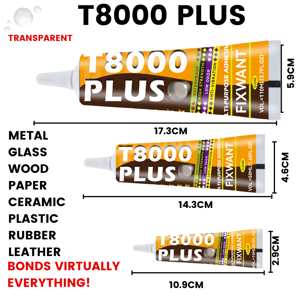 Electronics Repair Plus - Cola para reparo de telefone T8000
