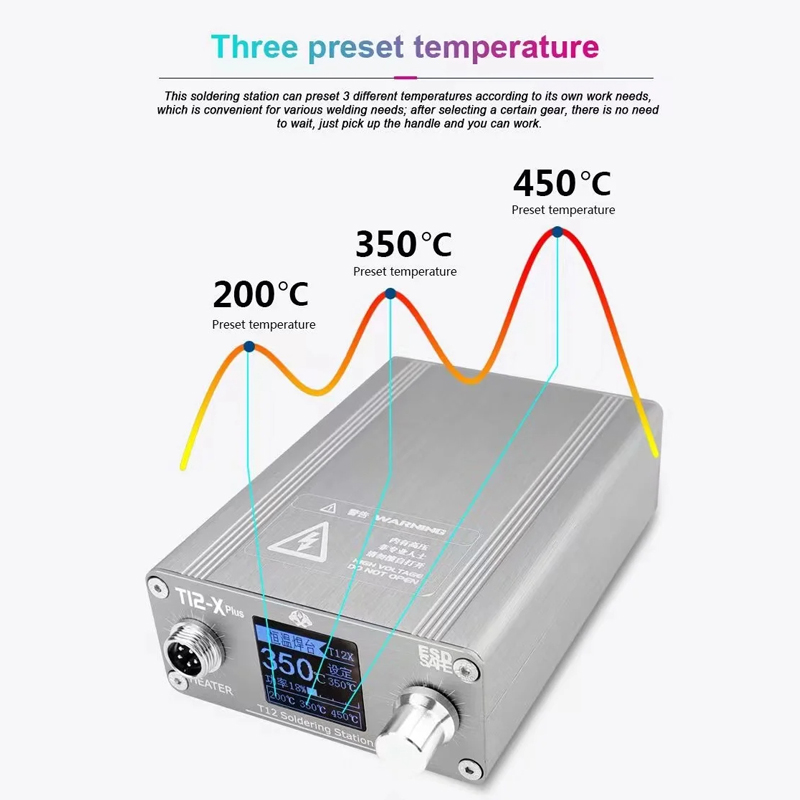 Estação de Solda OSS T12-X PLU - Electronics Repair Plus avaliação e preço